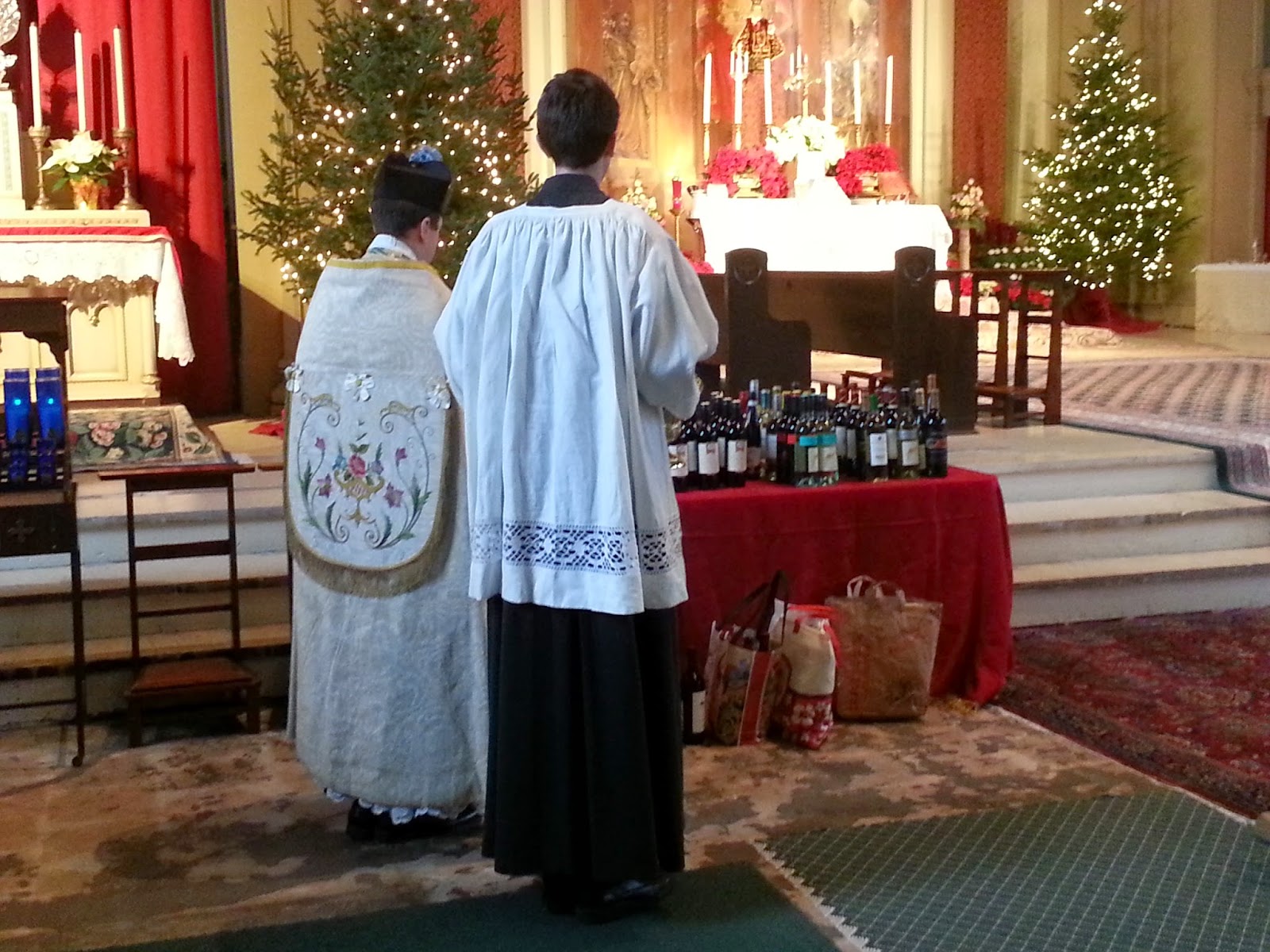 A Catholic Life Photos Blessing of Wine on the Feast of St. John
