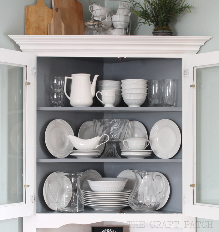Corner Hutch Furniture Makeover The Craft Patch