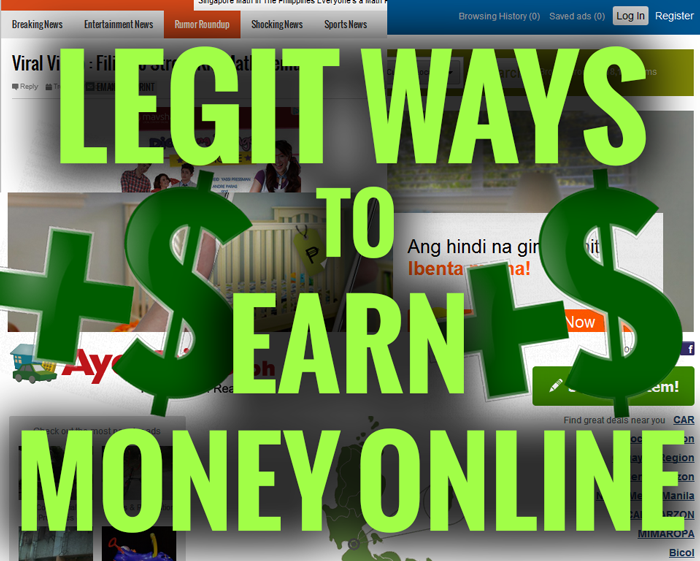 legit ways to make money online yahoo answers