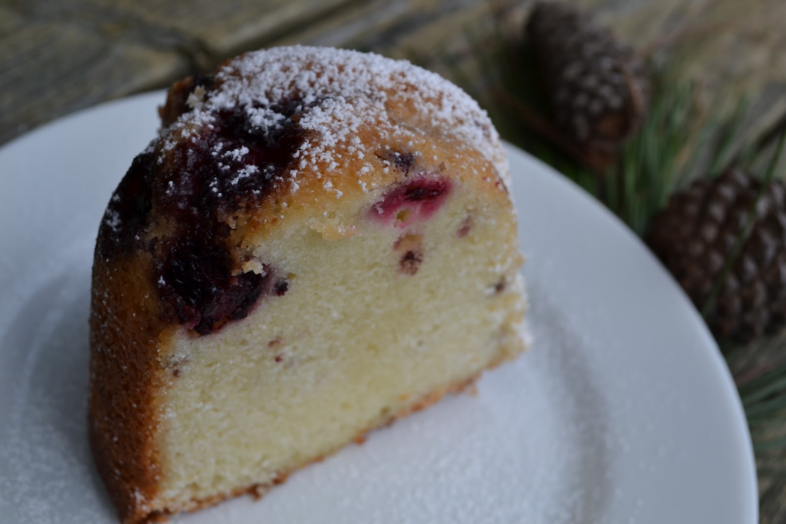 bonbons & biscotti Blackberry Pound Cake