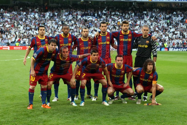 barcelona 2011 team. FC Barcelona 2011 Champions