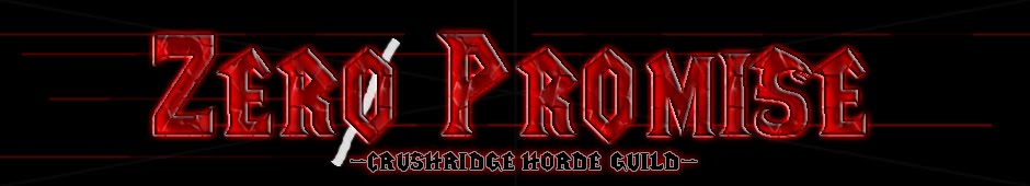 Zero Promise - Horde Guild