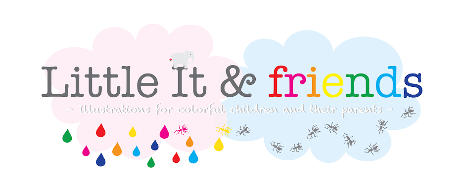 Little It & friends; Personal Illustrations for colourful kids and their parents