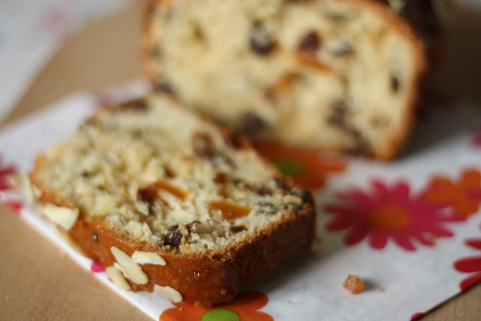HALF A POT OF CREAM Golden Apricot and Marzipan Loaf Cake