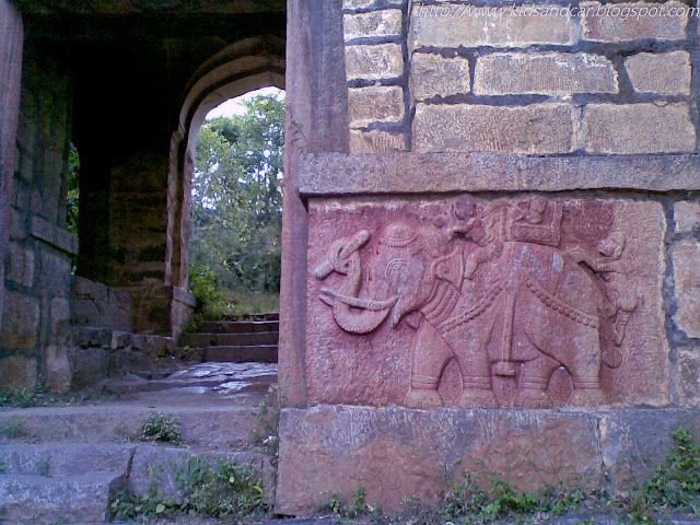 Ramayana War story Ramayana story carved in stone Medak Fort Telangana