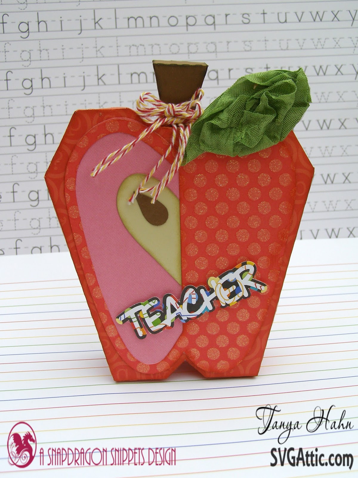 SVG Attic Blog An Apple for the Teacher