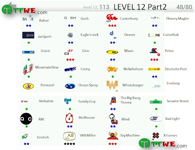 logo quiz answers level 12ogo