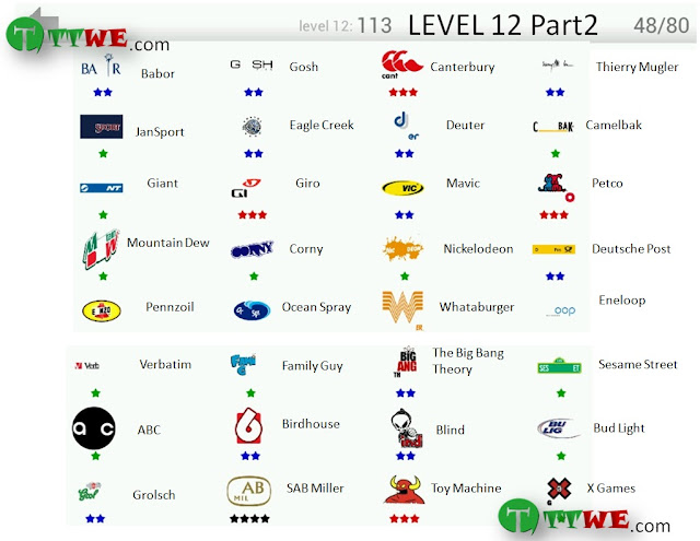 logo quiz answers level 12