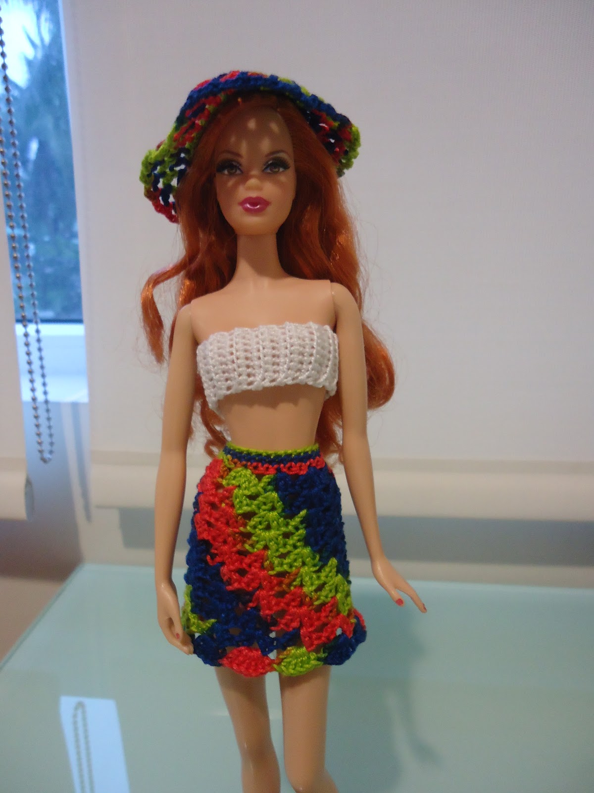 barbie logo tube top