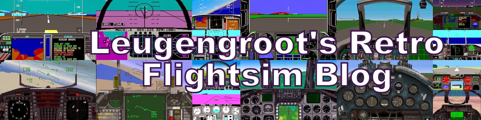 Leugengroot's Retro Flightsim Blog