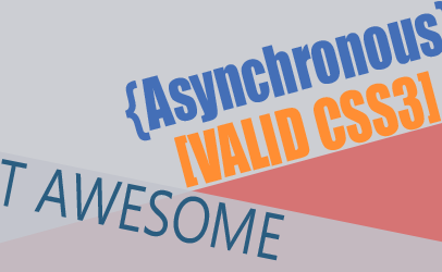 Membuat Asynchronous dan Valid CSS3 pada Font Awesome