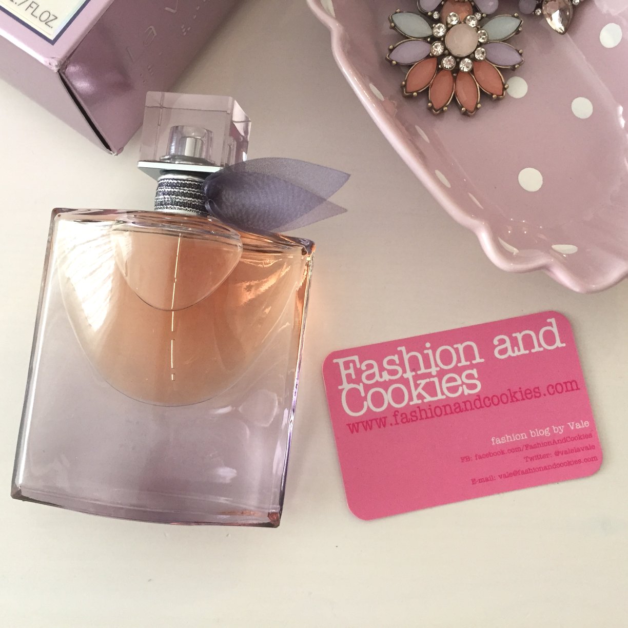 Lancôme La Vie Est Belle L'eau de parfum intense review on Fashion and Cookies beauty and fashion blog 