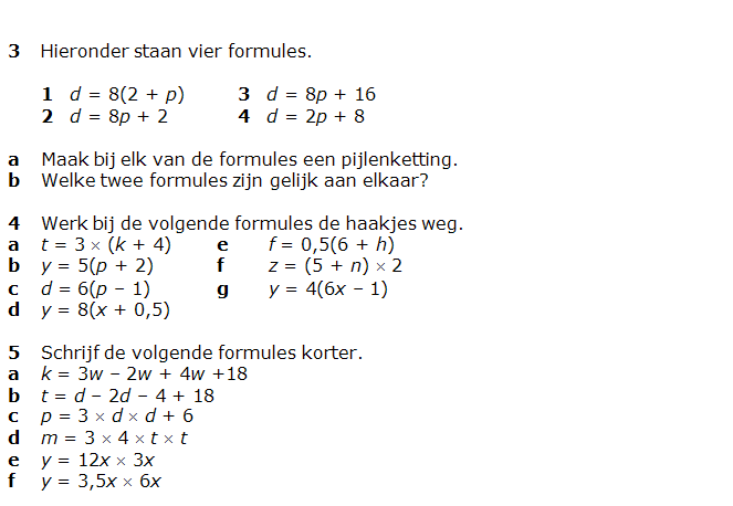 antwoorden wiskunde