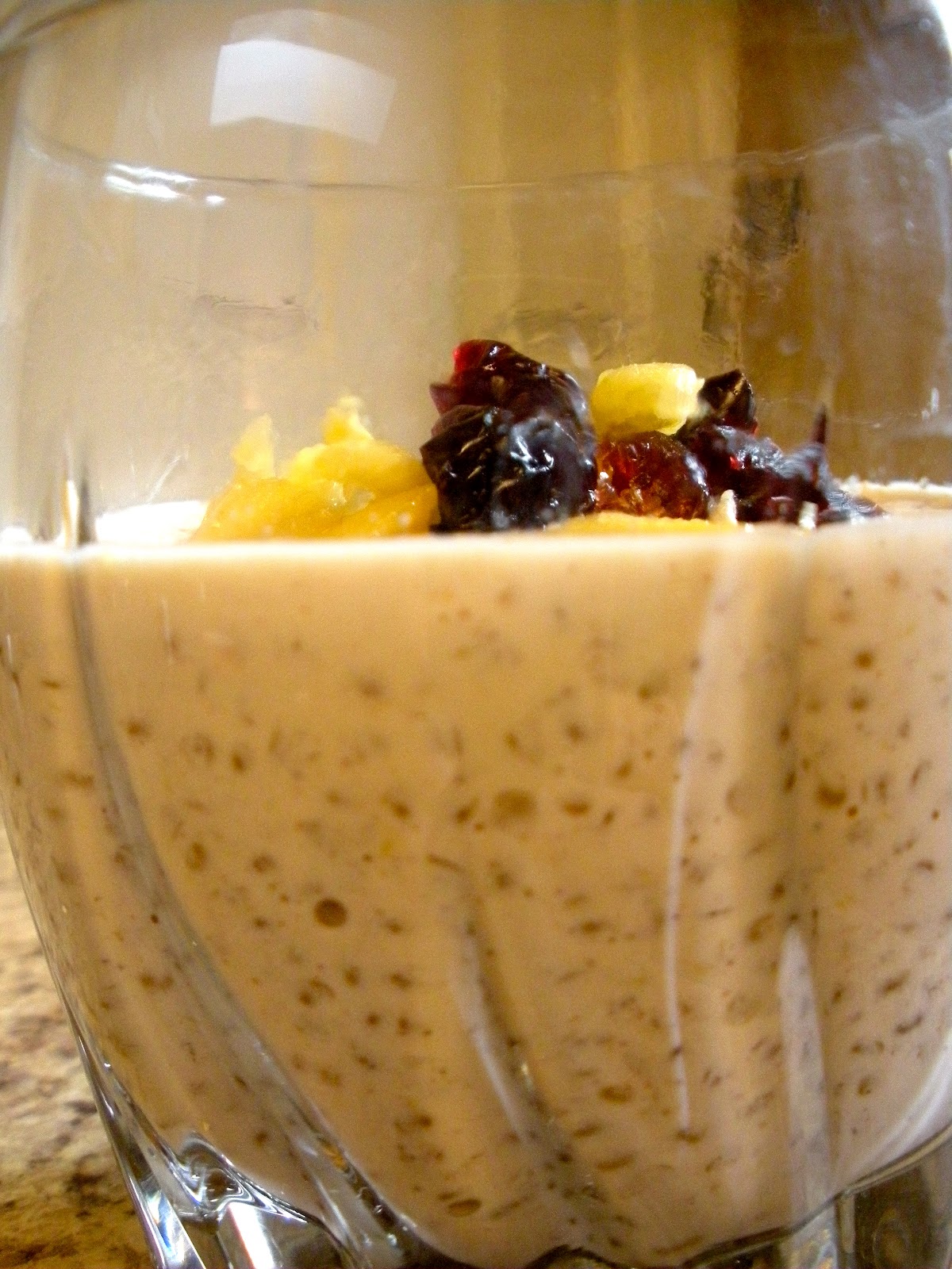 A Ginger's Genesis Quinoa Pudding