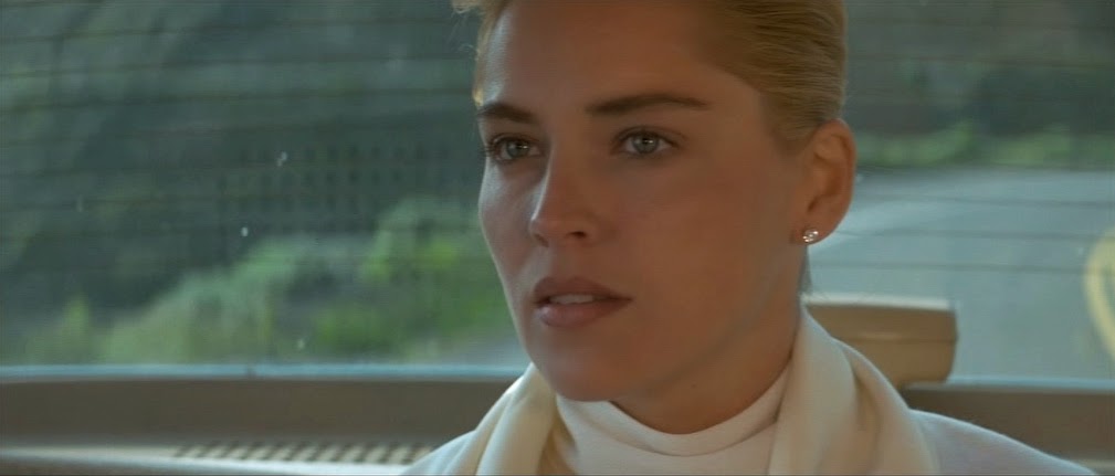 Sharon Stone em Basic Instinct: