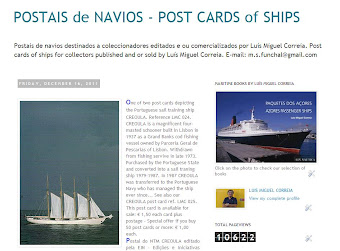 Post cards of ships for sale / Postais de Navios para venda