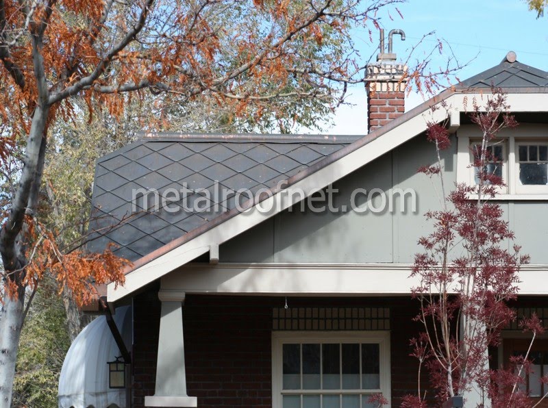 Copper Roofing Copper Diamond Roof Shingles in Reno, NV