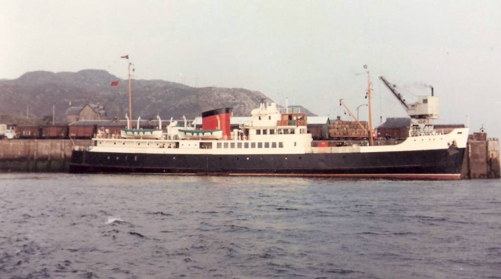 except the Kyles and Western Isles MV Loch Seaforth