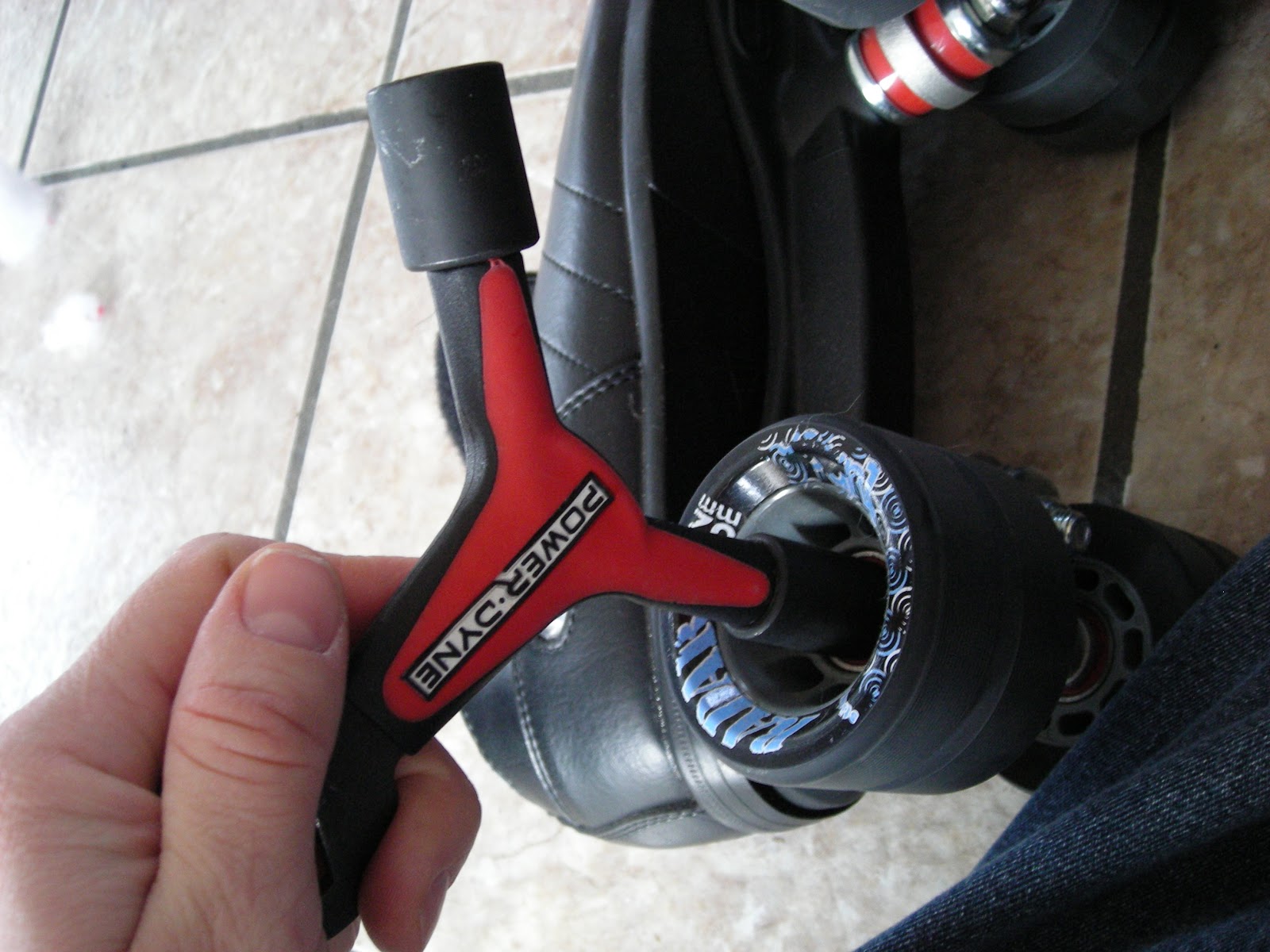 Batty Knits Roller Skate Bearing Maintenance