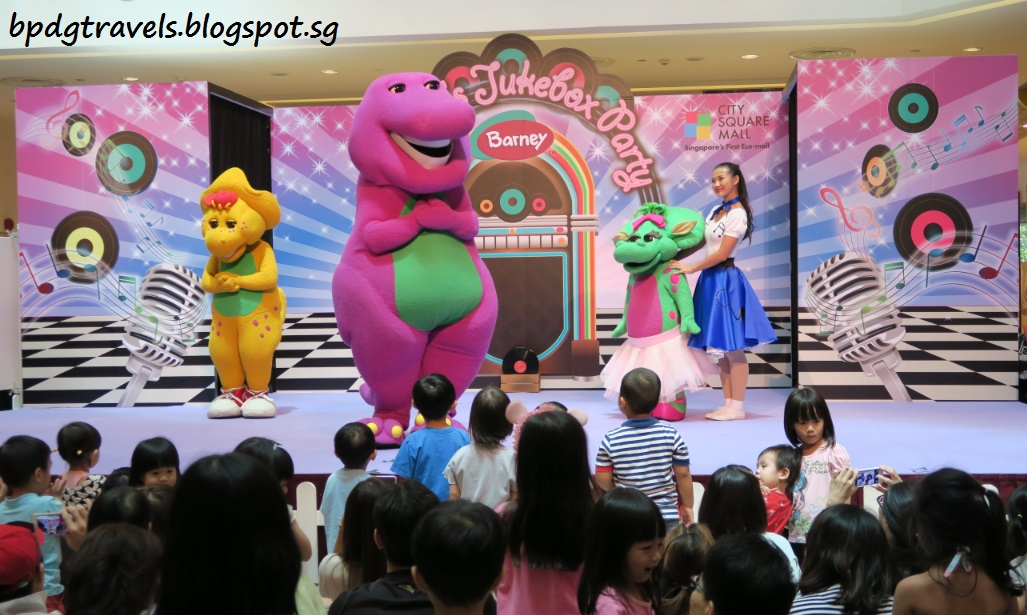 Jukebox Party with Barney and Friends at City Square Mall BPDGTravels Building Memories Together