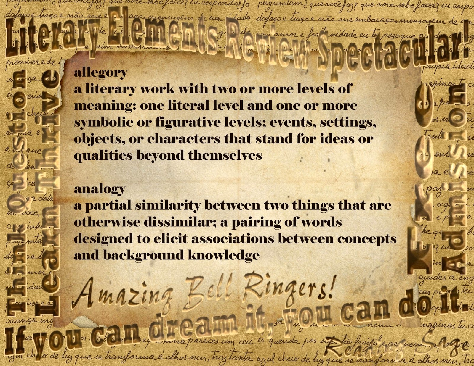 Reading Sage Free English Bell Ringer Activities