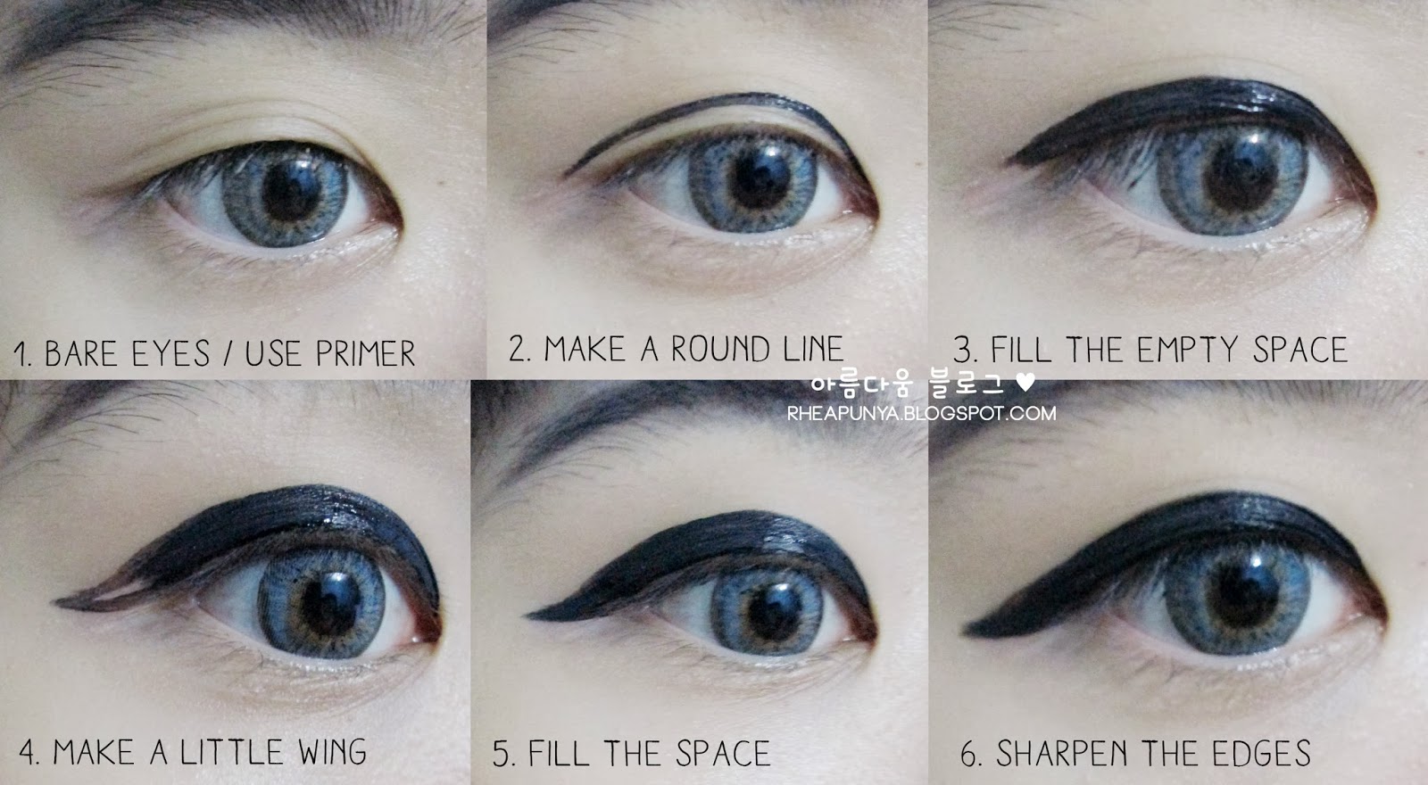 TUTORIAL My Everyday Usual Eyeliner Style ms.rhea's