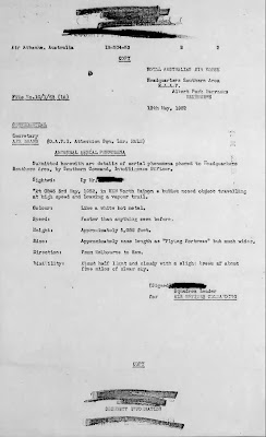 异常空中现象-RAAF(澳大利亚)(7之1)(8 X 11)5-13-1952 异常空中现象-RAAF(澳大利亚)(7之1)(8 X 11)5-13-1952