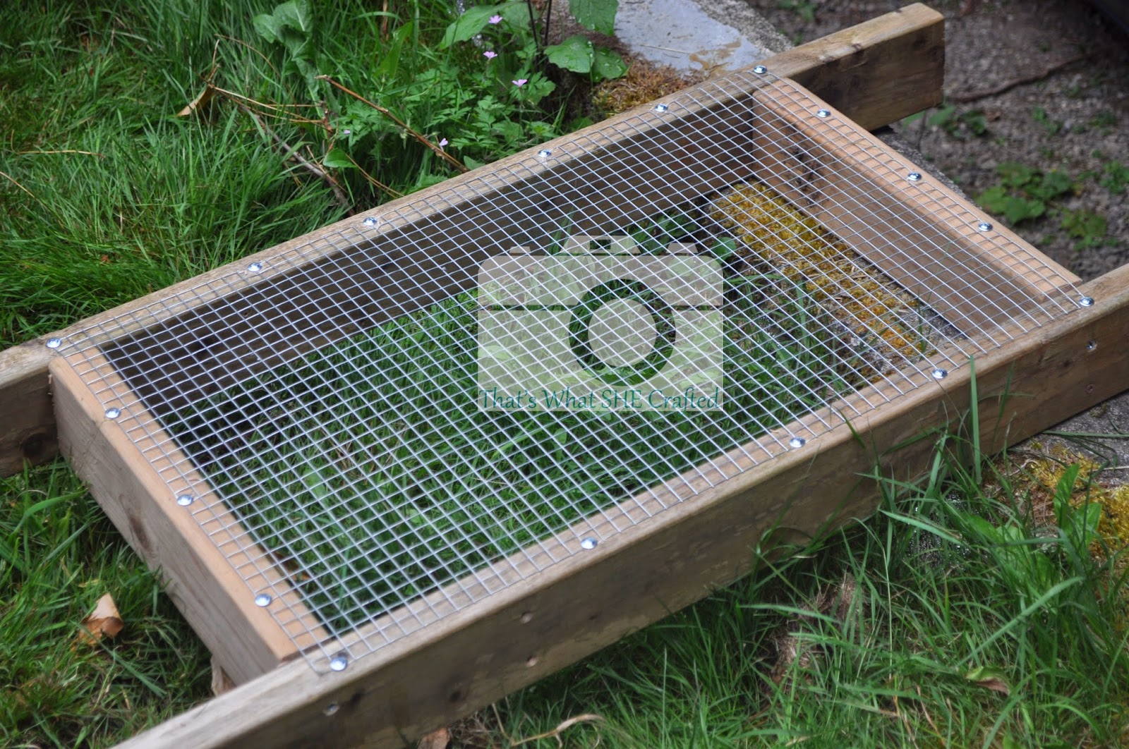 That's What She Crafted Compost Sifter