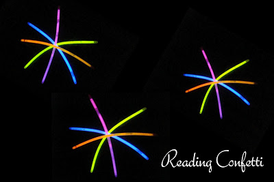 http://www.readingconfetti.com/2012/05/glow-in-dark-fireflies-kids-co-op.html