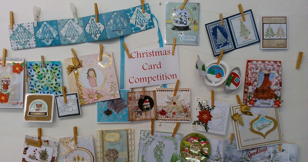 Crafts u love: christmas card competition: the winners Crafts U Love: Christmas Card Competition: The Winners