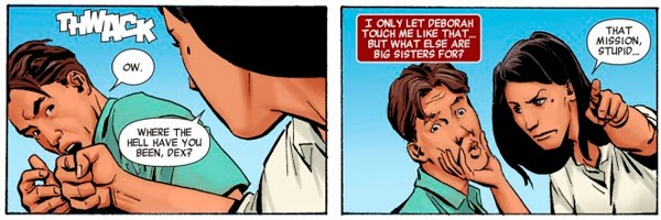 Dexter y Deb en el cómic "Dexter" publicado por Marvel / Planeta DeAgostini Cómics Dexter y Deb en el cómic "Dexter" publicado por Marvel / Planeta DeAgostini Cómics