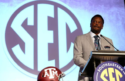 Kevin Sumlin admits hiring John Chavis away from LSU because Texas A M couldn't beat the LSU defense. Kevin Sumlin admits hiring John Chavis away from LSU because Texas A M couldn't beat the LSU defense.