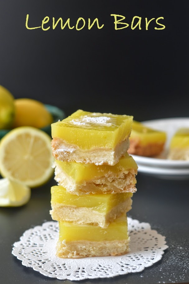 Palakkad Chamayal Lemon Bars Eggless