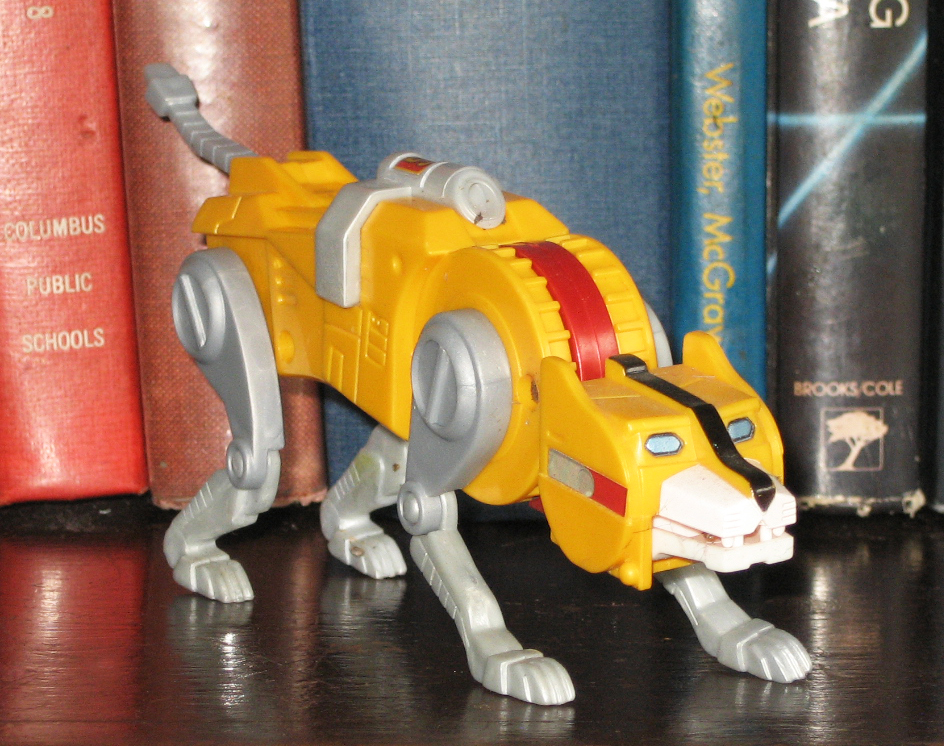 Percy's Fast Food Toy Stories Yellow Tiger Voltron