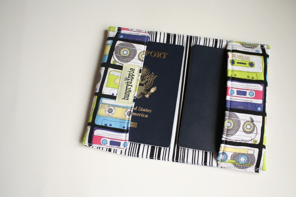 sewhungryhippie Passport Cover tutorial make your own series project 1