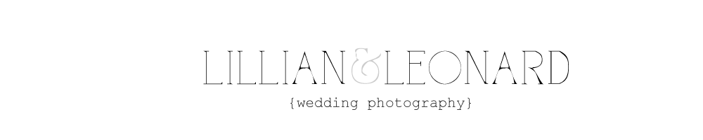Lillian and Leonard Wedding Photography