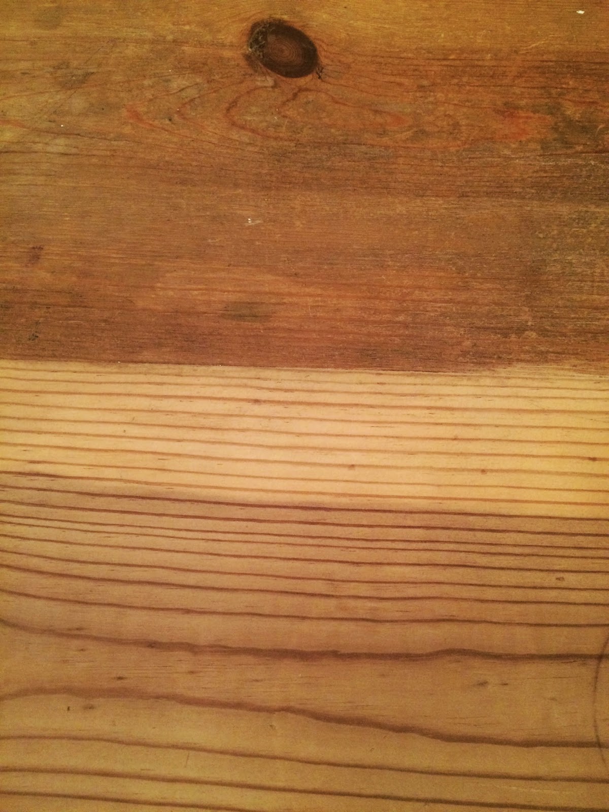 The Someday Farmer Removing Wax Buildup from Wood Surfaces