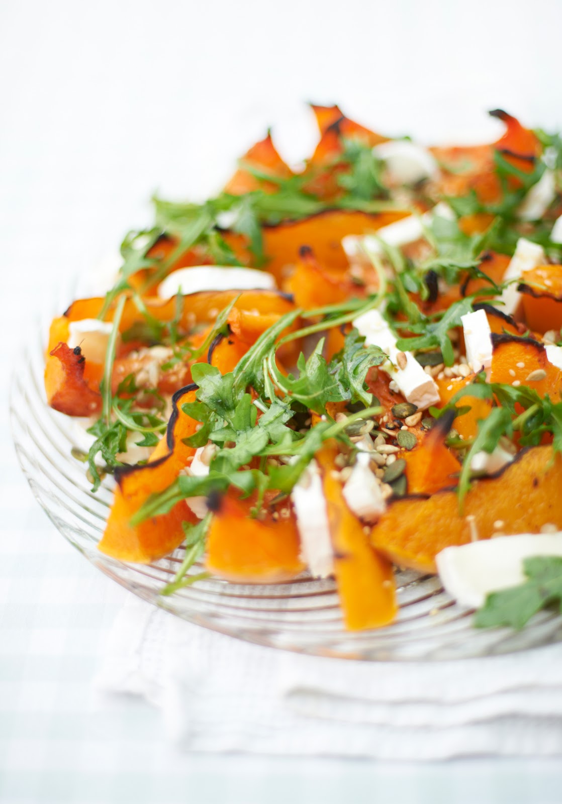 Butternut Squash and Goats Cheese Salad EatDrinkLoveFood