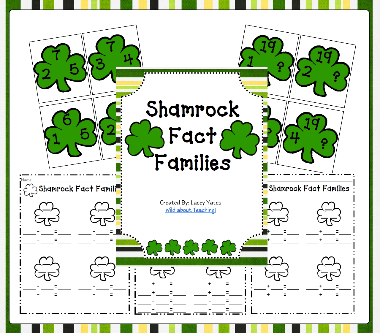 Wild about Teaching! More St. Patrick's Day Fun!