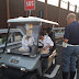 Emir is lost in golf car, take Highway