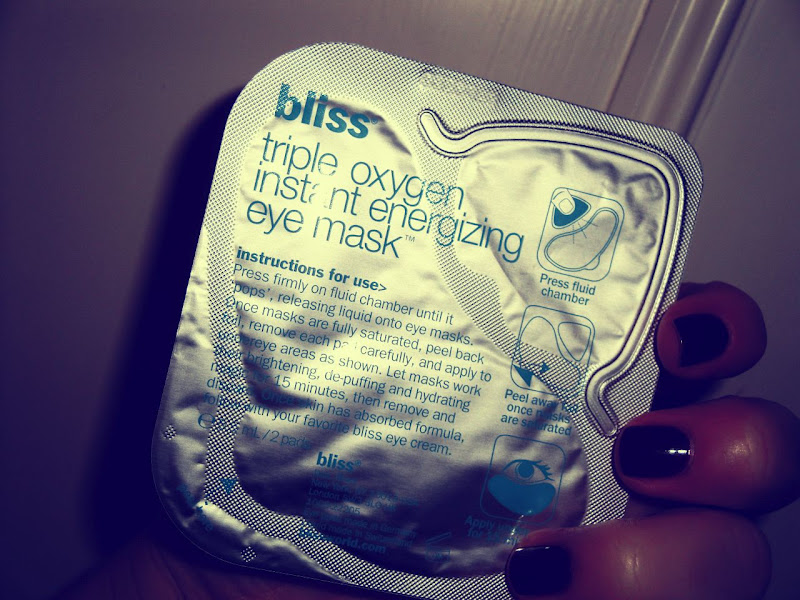 Bliss Triple Oxygen Instant Energizing Eye Mask...