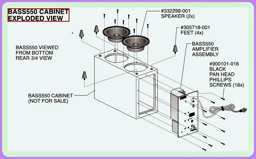 Jbl Bass550 Subwoofer Wiring Diagram