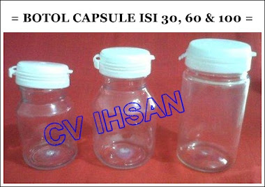 BOTOL CAPSULE BULAT