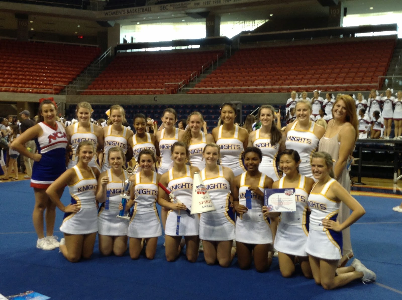 Montgomery Catholic Varsity Cheerleaders Named AllAmerican at NCA Camp