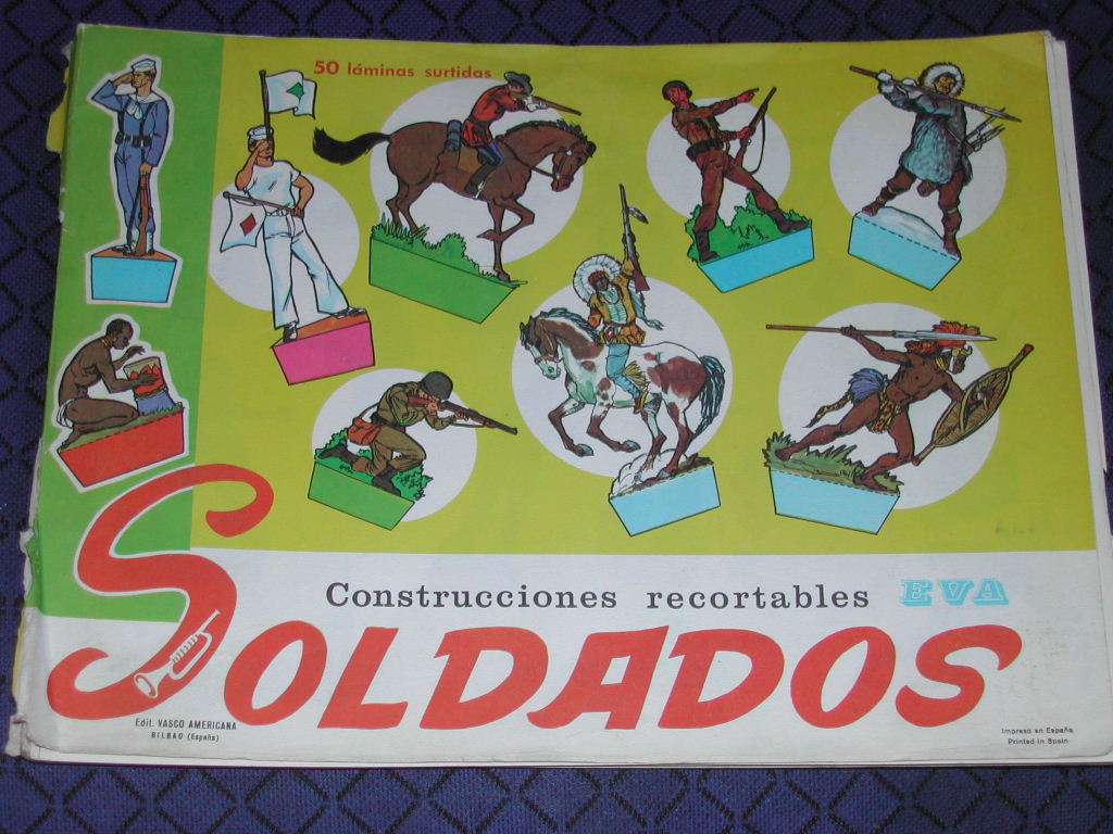 muñecas recortables años 60 y 70