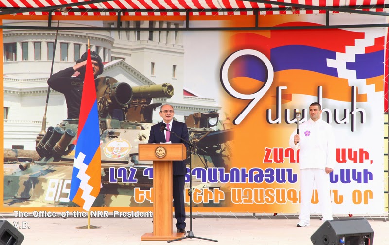 Antorcha de los Juegos Pan-armenios encendida en Shushi