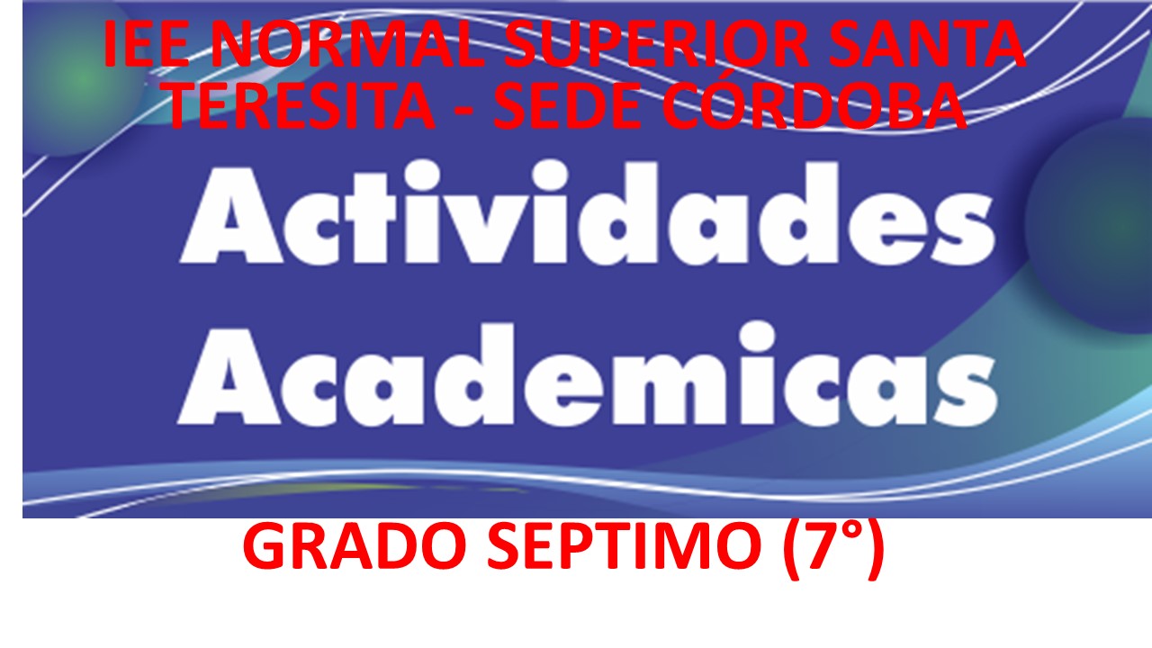 Actividades Académicas  del 20 de abril al 31 de mayo