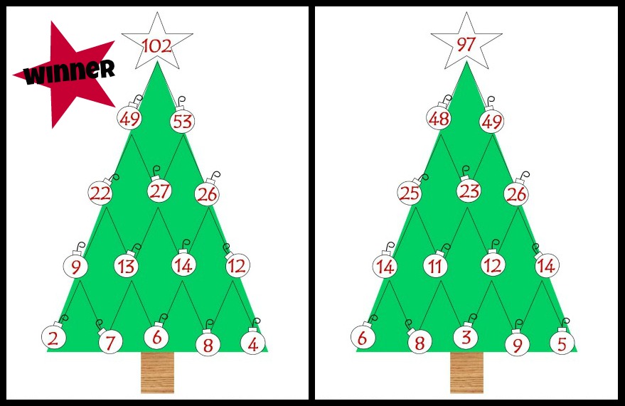 Relentlessly Fun, Deceptively Educational Adding Up the Christmas Tree