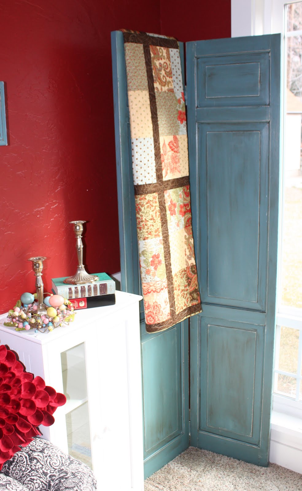 At Home Using Old Doors as Home Decor