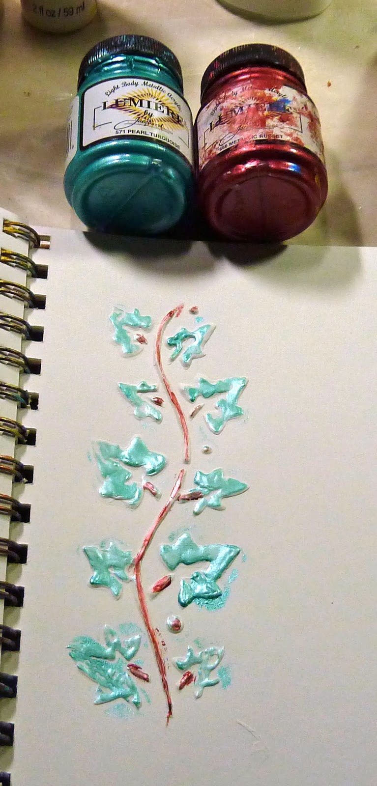 Linda Donnelly DIY Modeling paste for mixed media collage quick , easy